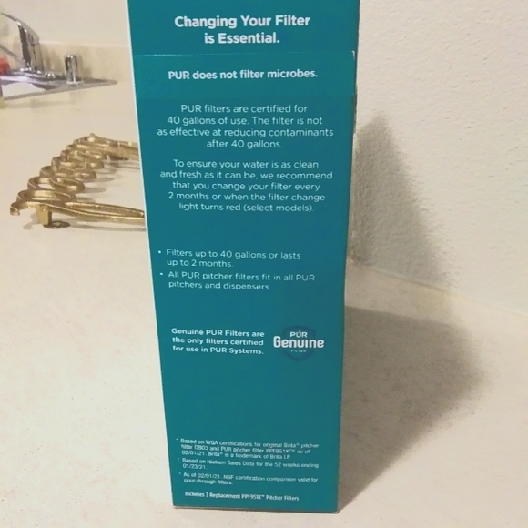 Pur Plus Pitcher Filters. Open Box. Two Filters. - Picture 7 of 10